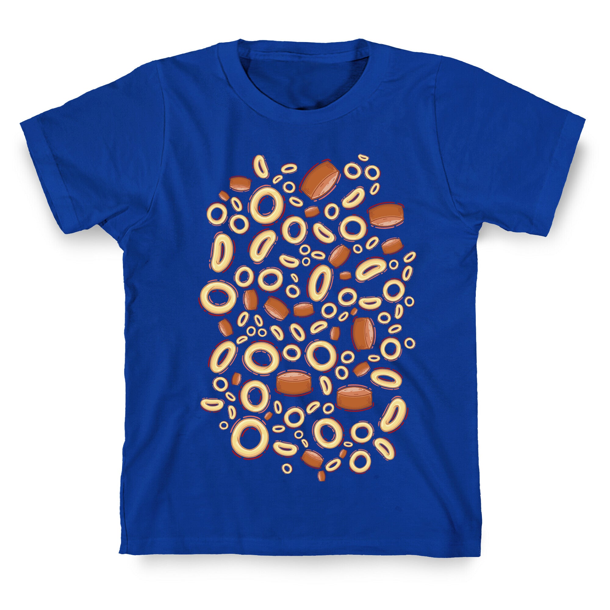 Spaghettios With Franks Pattern T-Shirt